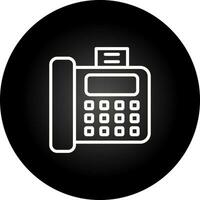 Fax Machine Vector Icon