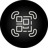 QR Code Scanner Vector Icon