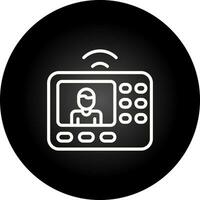 Intercom System Vector Icon