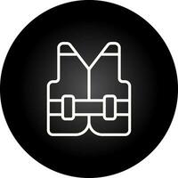 Reflective vest Vector Icon