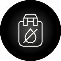 Waterproof bag Vector Icon