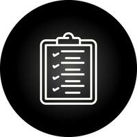 Checklist Vector Icon