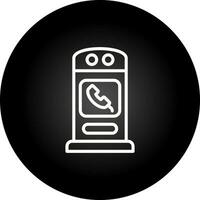 Phone Booth Vector Icon