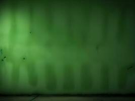 Green concrete wall abstract background spooky horror grunge background, ai generated photo