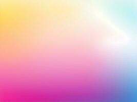 Soft colorful background with gradient pastel color palette. Abstract modern background. ai generated photo