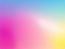 Soft colorful background with gradient pastel color palette. Abstract modern background. ai generated photo