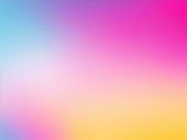 Soft colorful background with gradient pastel color palette. Abstract modern background. ai generated photo