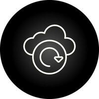 Cloud Backup Vector Icon