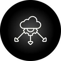 Network Load Balancing Vector Icon