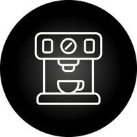 Coffee Maker with Wi-Fi Vector Icon