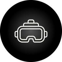 Virtual Reality Headset Vector Icon