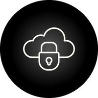 Private Cloud Vector Icon
