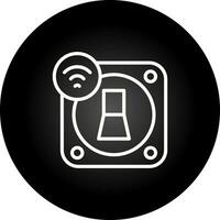 Smart Light Switch Vector Icon