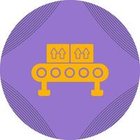 Assembly Line Vector Icon