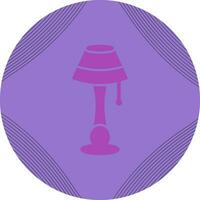 Lamp with stand Vector Icon