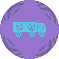 Eco friendly Truck Vector Icon