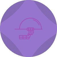 Cricket Helmet Vector Icon