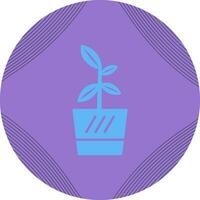 Flower Pot Vector Icon