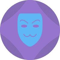 icono de vector de máscara de hacker