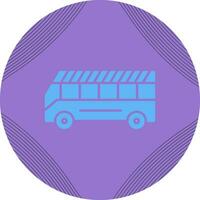 icono de vector de autobús escolar