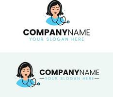 Doctor logo design vector