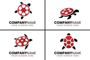 Turtle Media Logo Design Collection vector