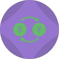 Dollar to Yen Vector Icon