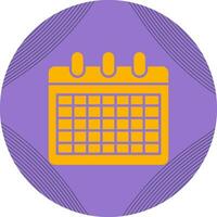 icono de vector de calendario