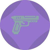 icono de vector de pistola