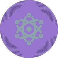 Atom Structure Vector Icon