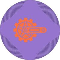 Crankset Vector Icon