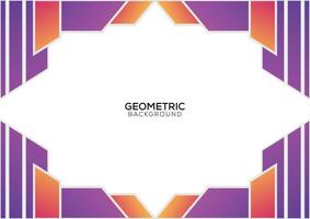 geometric abstract design gradient background vector