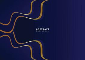 abstract background design blue and luxury line vector