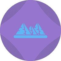 Pyramid Vector Icon