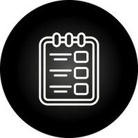 Task list with clipboard Vector Icon