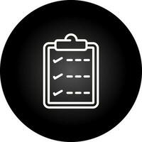 Task list with checkmarks Vector Icon