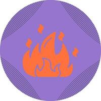 icono de vector de fuego