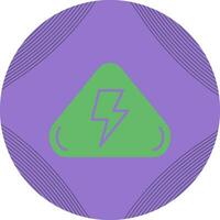 Electrical Hazard Vector Icon