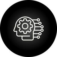 Machine Learning Vector Icon