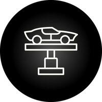 Car Lifter Vector Icon