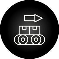 icono de vector de transportador