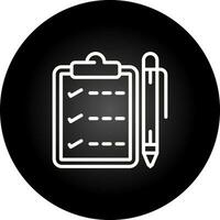 Notepad with pen Vector Icon