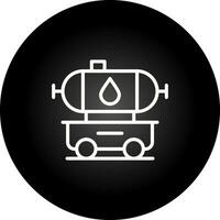 Tanker Truck Vector Icon