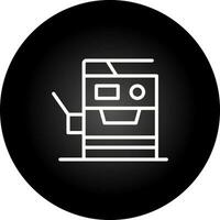 Copy Machine Vector Icon