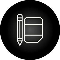 Eraser with pencil Vector Icon