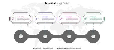 vistoso Estadísticas o economía concepto infografía cartas colocar. negocio diseño elementos para presentación diapositiva plantillas. para corporativo informe, publicidad, folleto diseño y póster diseño. vector