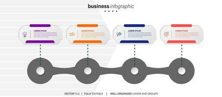 conjunto de infografía elementos datos visualización vector diseño modelo. lata ser usado para pasos, opciones, negocio proceso, flujo de trabajo, diagrama, diagrama de flujo concepto, línea de tiempo, márketing iconos, informacion gráficos.