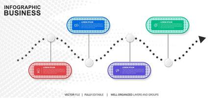 conjunto de infografía elementos datos visualización vector diseño modelo. lata ser usado para pasos, opciones, negocio proceso, flujo de trabajo, diagrama, diagrama de flujo concepto, línea de tiempo, márketing iconos, informacion gráficos.