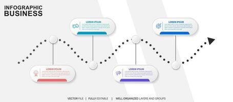 Set of infographic elements data visualization vector design template. Can be used for steps, options, business process, workflow, diagram, flowchart concept, timeline, marketing icons, info graphics.