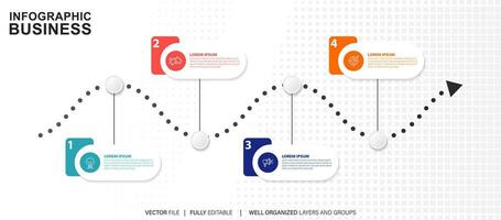 Set of infographic elements data visualization vector design template. Can be used for steps, options, business process, workflow, diagram, flowchart concept, timeline, marketing icons, info graphics.